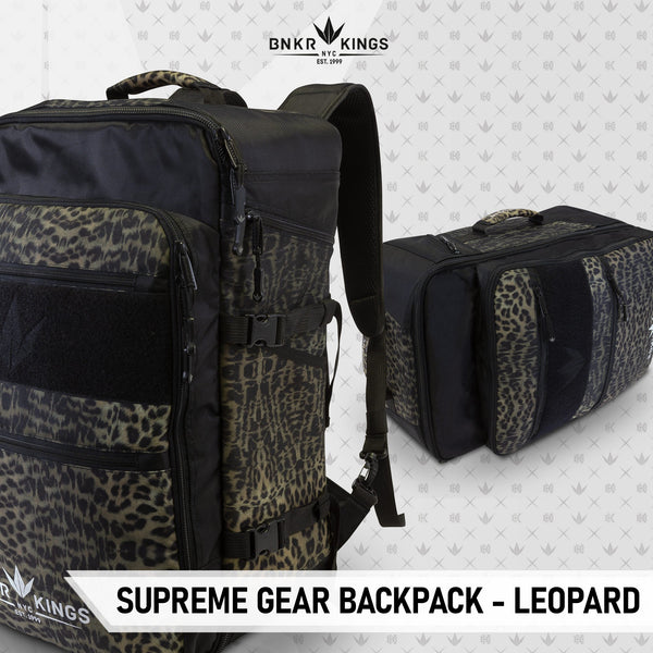 Bunkerkings Supreme Gear Backpack - Leopard - Bunkerkings.eu | WKS