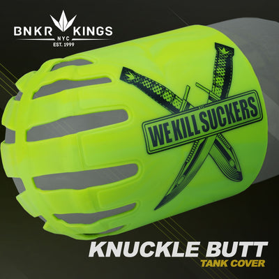 Bunkerkings - Knuckle Butt Tank Cover - WKS Knife - Lime