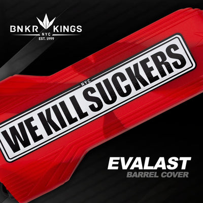 Bunkerkings - Evalast Barrel Cover - WKS - Red