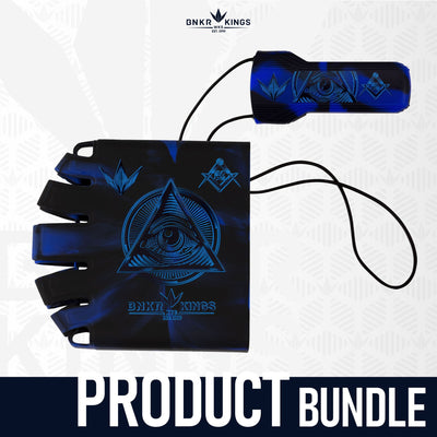 Bunkerkings Barrel and Tank Cover Bundle - Conspiracy - Blue